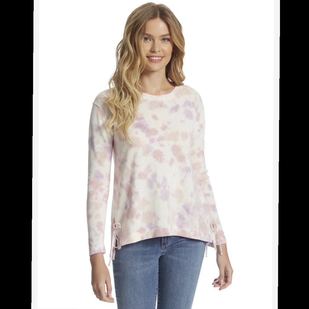 Jessica Simpson Tie Dye Long Sleeve Pull Over